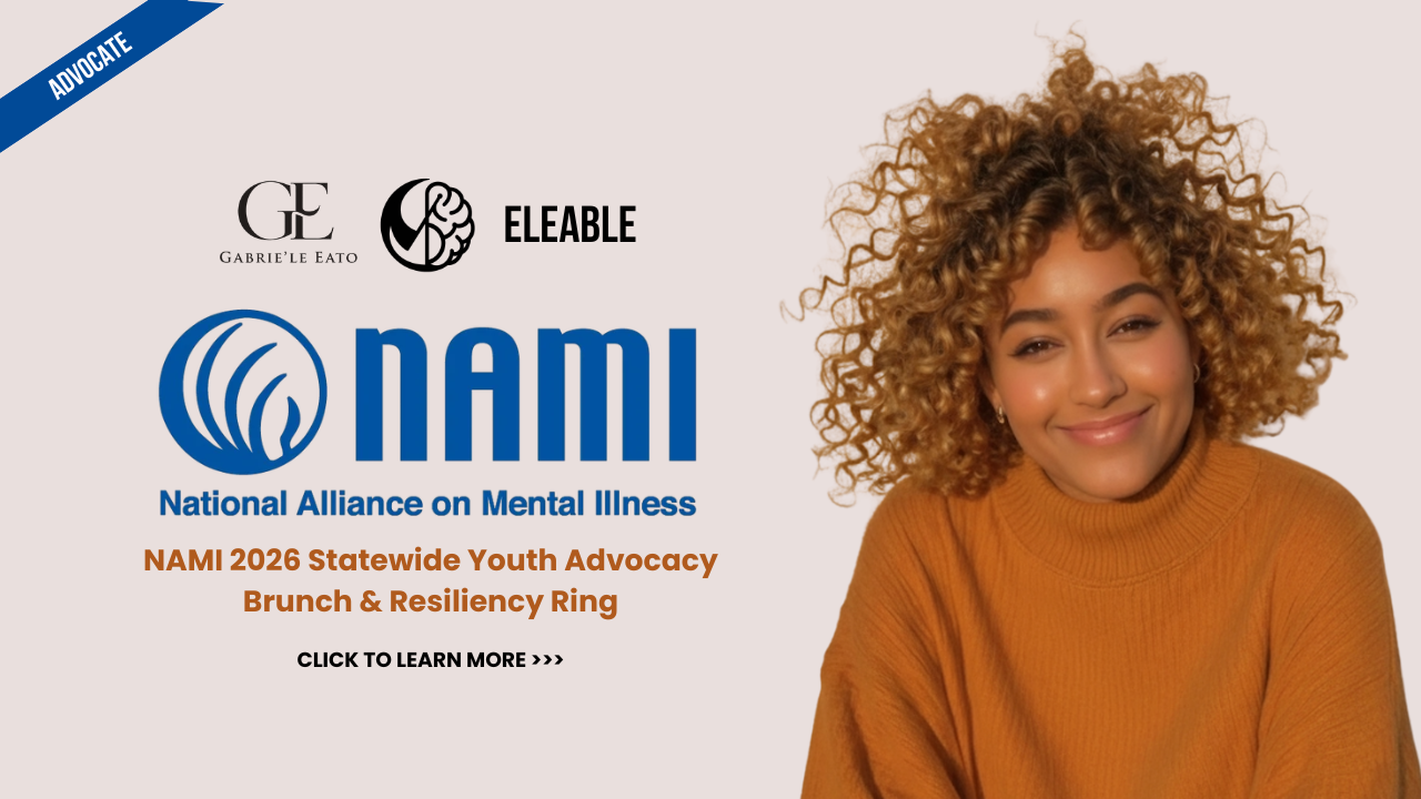 Gabrie'le Eato participating in National Alliance on Mental Illness NAMI Resiliency Ring Columbus Ohio May 6 2026 legislature advocacy event