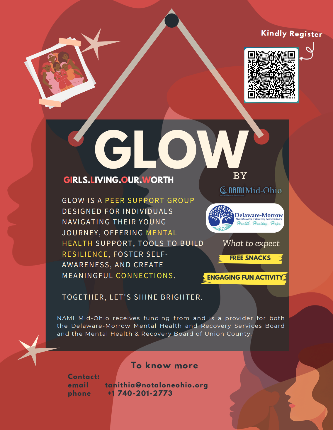 NAMI Delaware Ohio event flyer