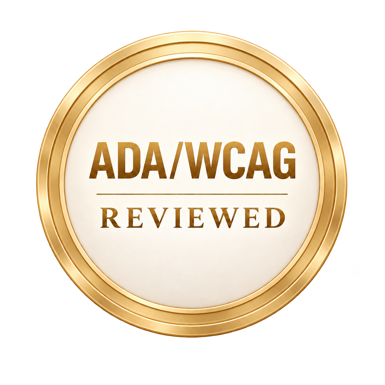 Eleable ADA and WCAG accessibility badge